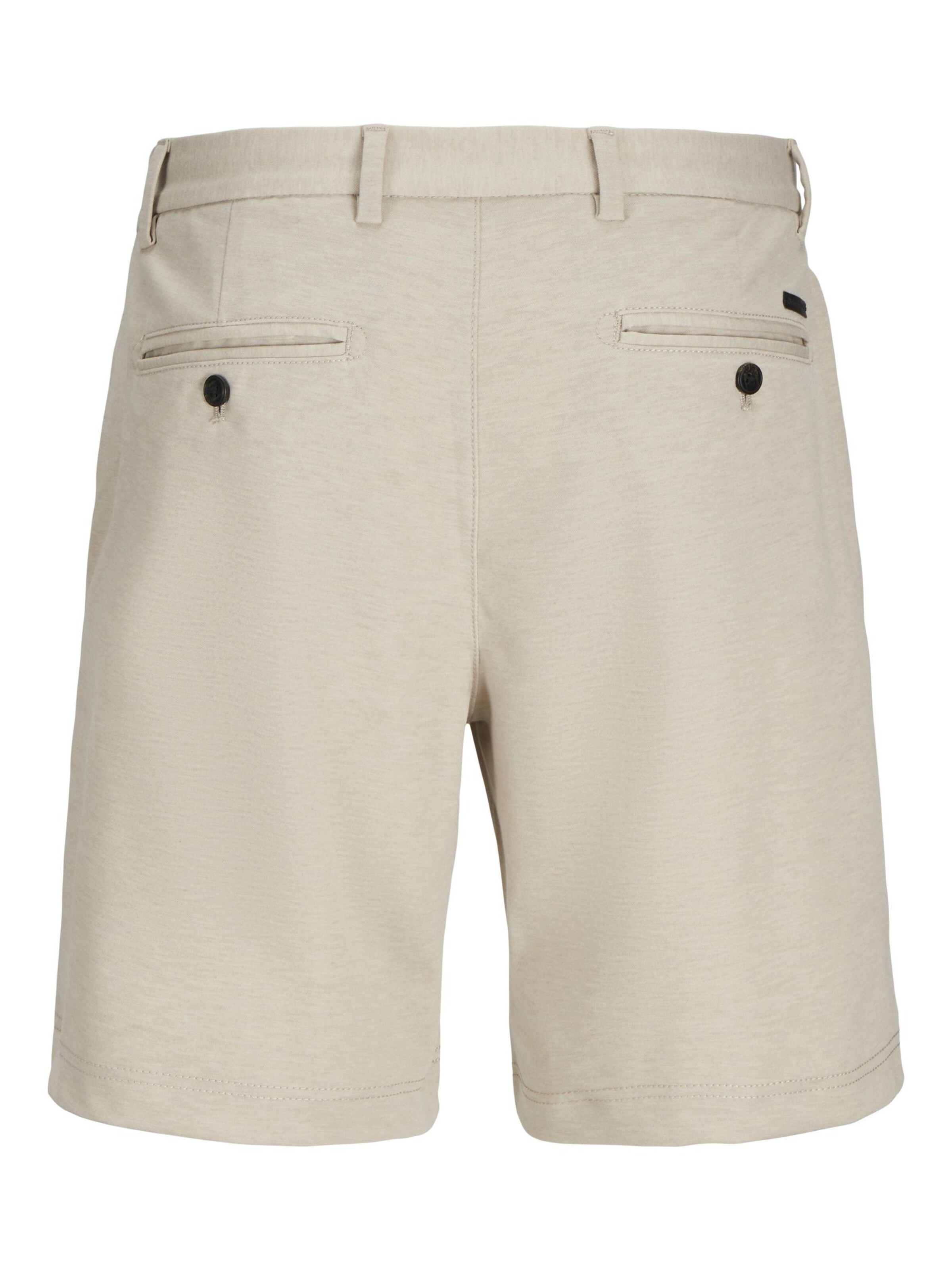 JACK & JONES Wide Leg Lærredsbukser i beige