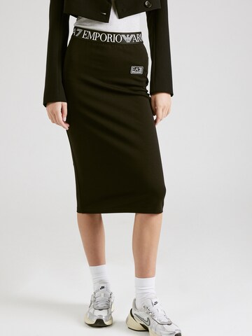 EA7 Emporio Armani Skirt 'ASV Dynamic Athlete' in Black: front