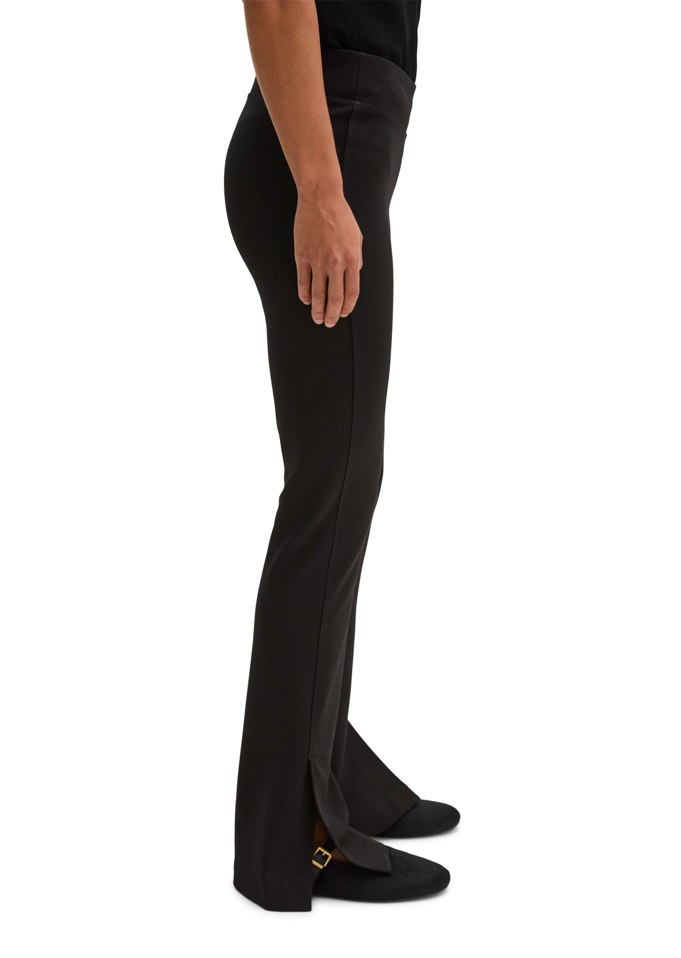 Marc O'Polo Slimfit Hose in Schwarz: Seite