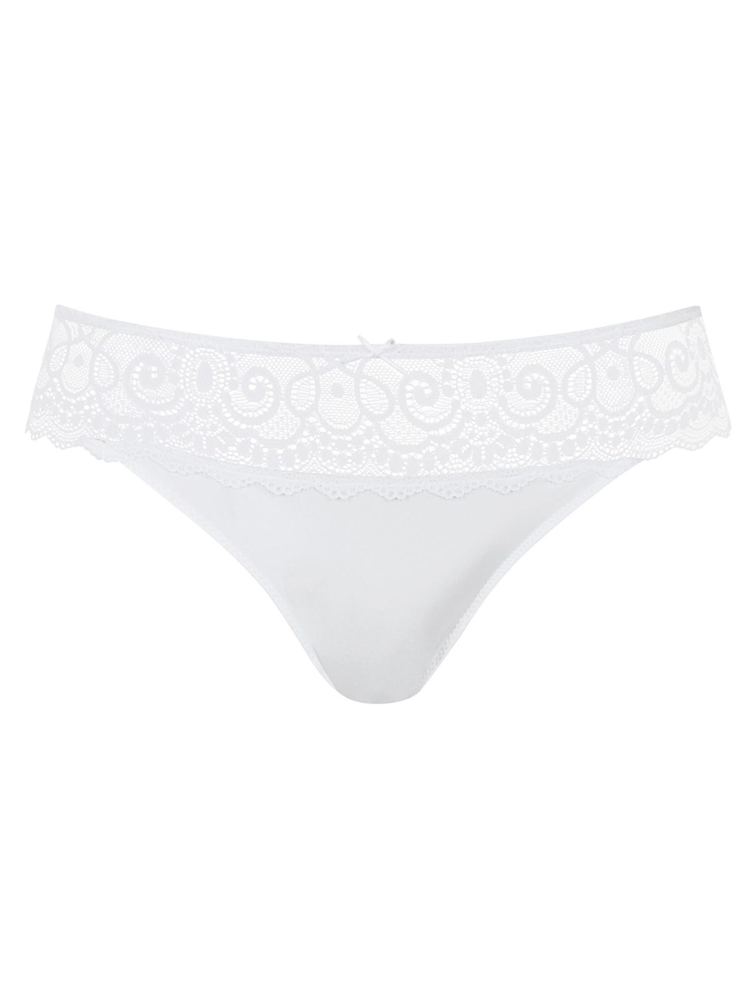 Mey Panty 'Amorous' in White: front