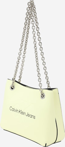 Calvin Klein Jeans Shoulder Bag in Yellow: front