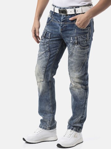 CIPO & BAXX Regular Cargojeans 'CD911' in Blauw