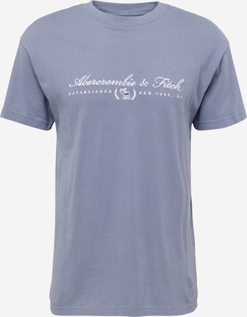 T-Shirt Abercrombie & Fitch en gris : devant