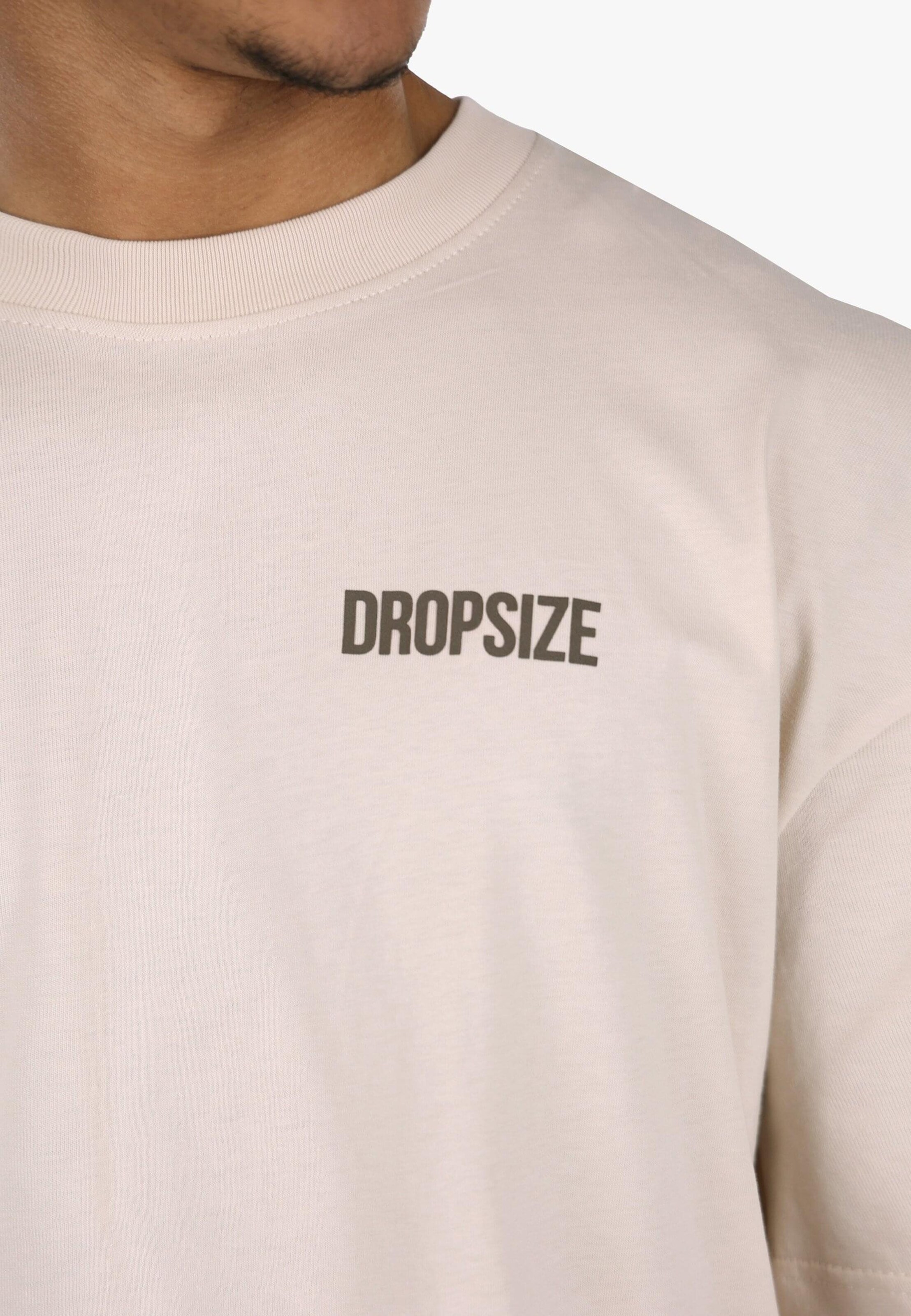 Dropsize Футболка в Бежевый