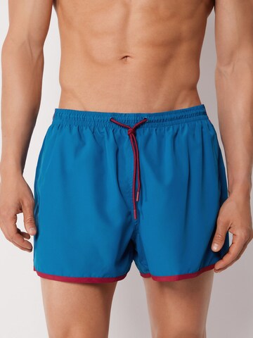 CALZEDONIA Board Shorts 'Ibiza' in Blue: front
