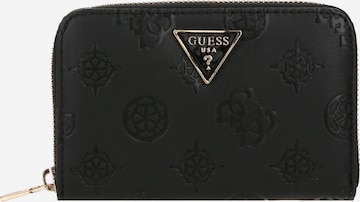 GUESS Plånbok 'Jena' i svart: framsida