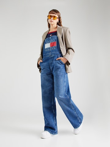 Tommy Jeans Loosefit Latzjeans in Blau