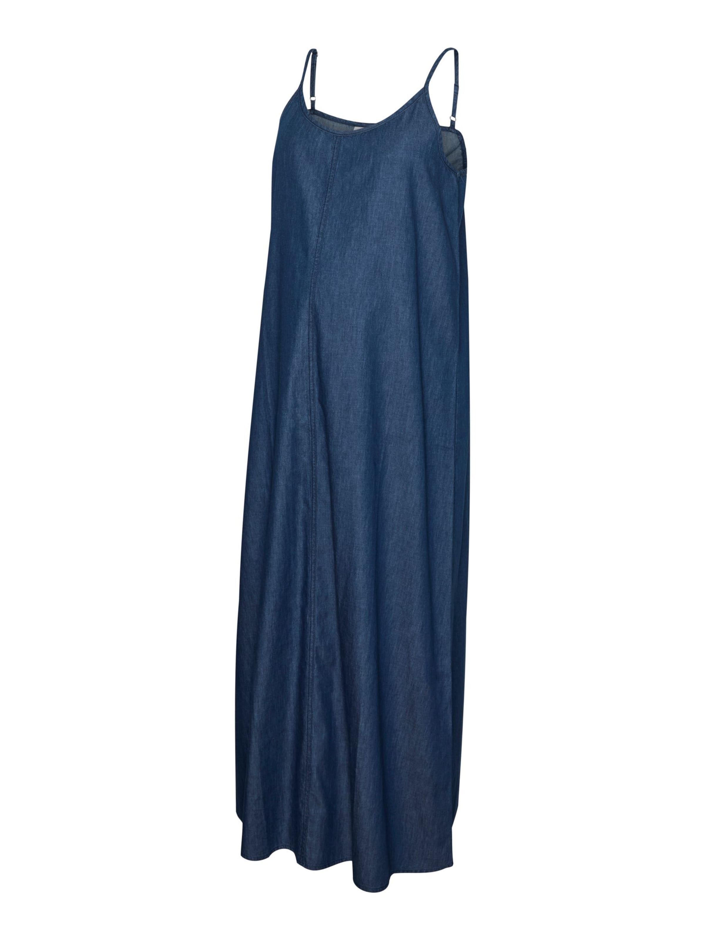 Robe 'LVANDA' MAMALICIOUS en bleu : devant