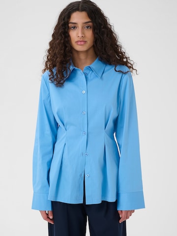 Camicia da donna 'GZopy' di Gestuz in blu: frontale