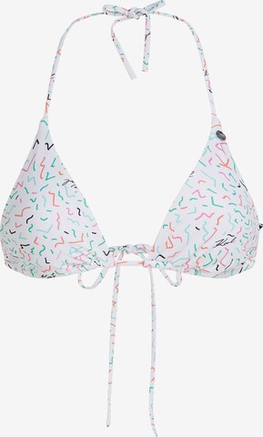 Karl Lagerfeld Triangel Bikinioverdel i hvid: forside