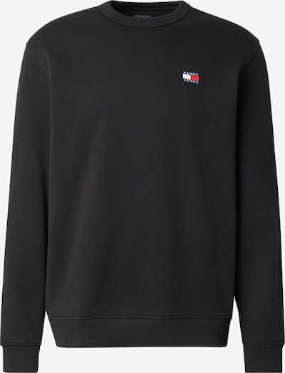 Tommy Jeans Sweater majica u mornarsko plava / svijetlo crvena / crna / bijela, Pregled proizvoda