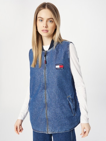 Tommy Jeans Weste in Blau: predná strana