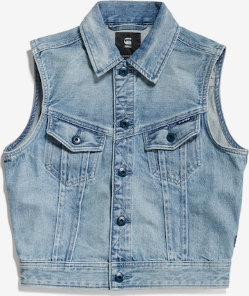 G-Star RAW Vest in Blue: front