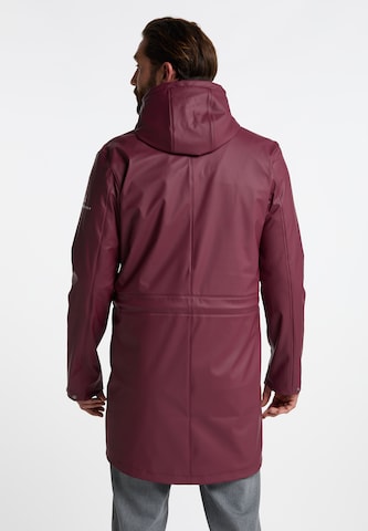 Parka mi-saison DreiMaster Maritim en rouge