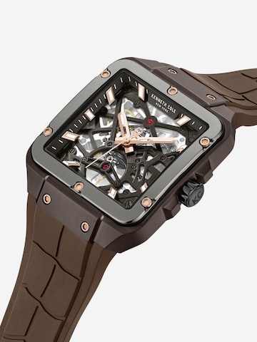 Kenneth Cole Analog watch 'Arlington' in Brown