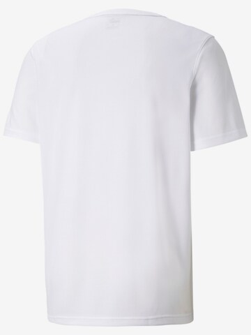 T-Shirt fonctionnel 'Performance Cat' PUMA en blanc