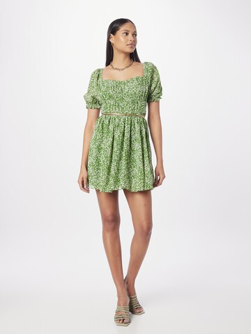 Abercrombie & Fitch Letné šaty - Zelená