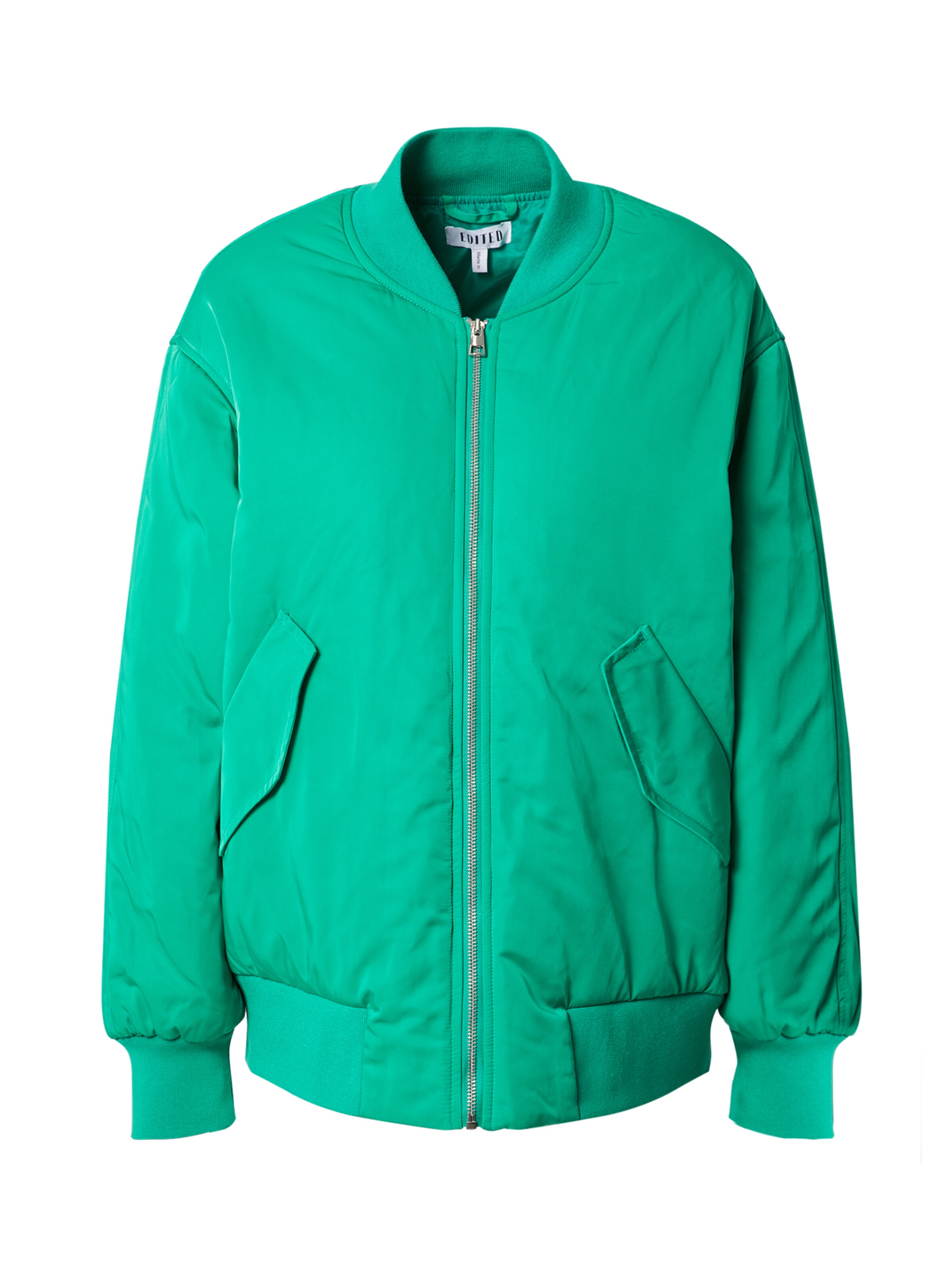 EDITED Φθινοπωρινό και ανοιξιάτικο μπουφάν 'Nikita' σε πράσινο: μπροστά