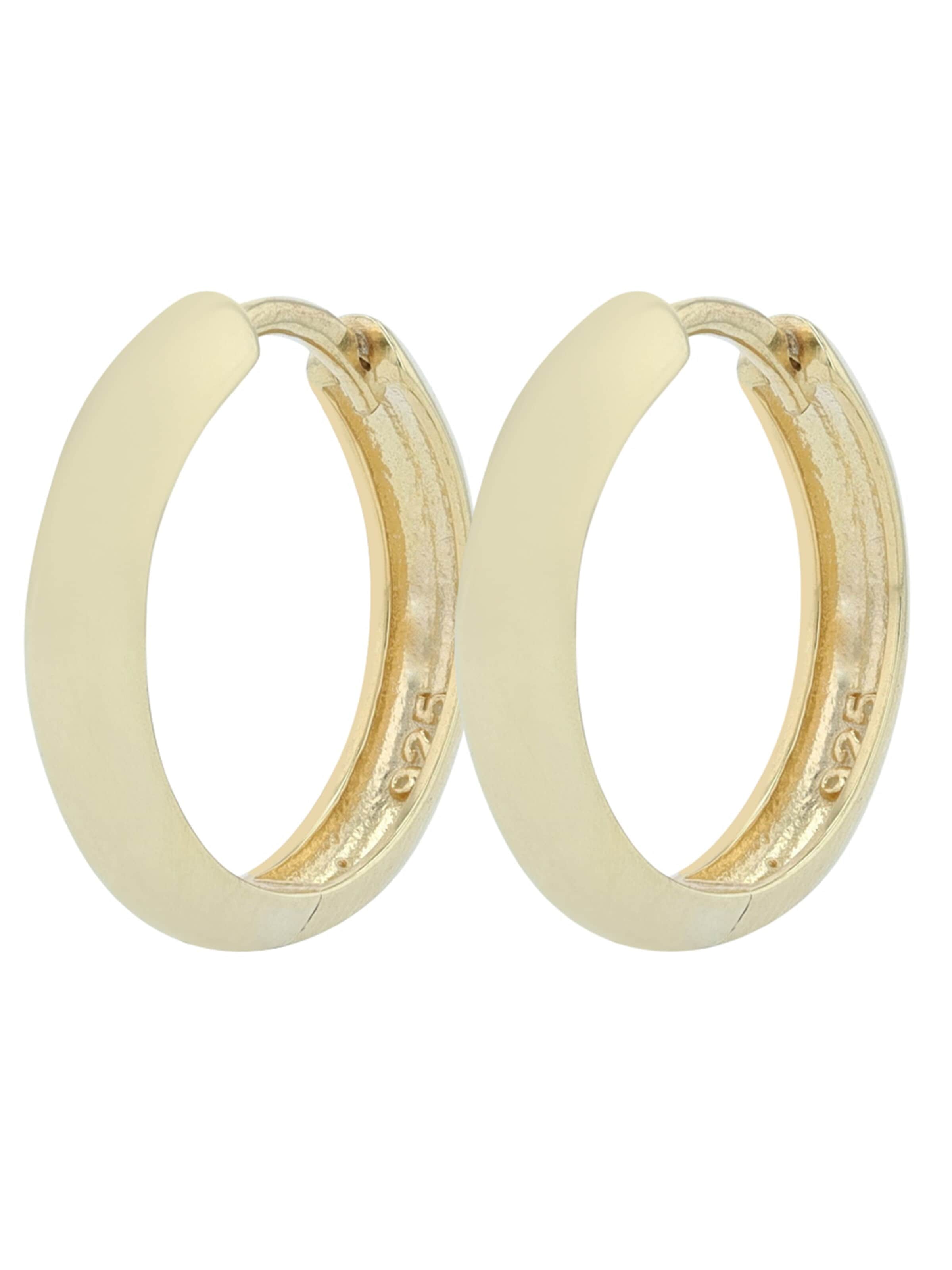 Akzent Earrings '"Roya" aus 925 Sterlingsilber, rhodiniert, langlebig' in Gold