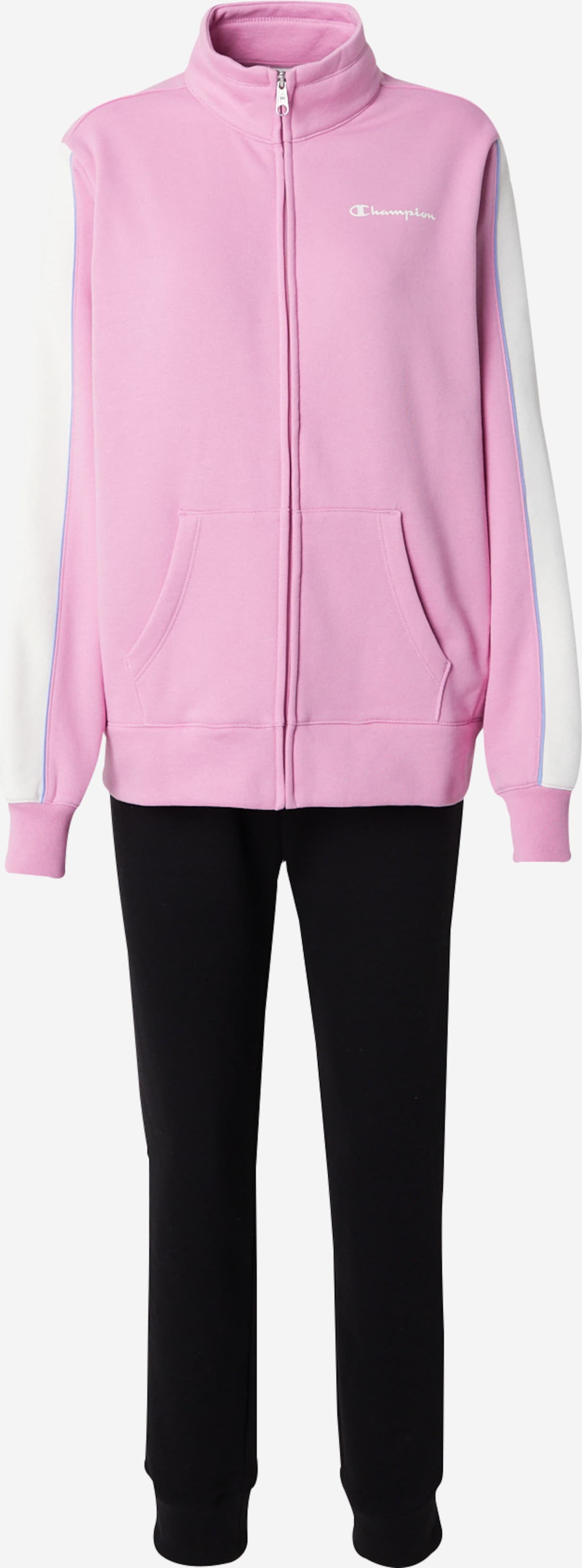 Champion Authentic Athletic Apparel Tracksuit in Pink ABOUT YOU
