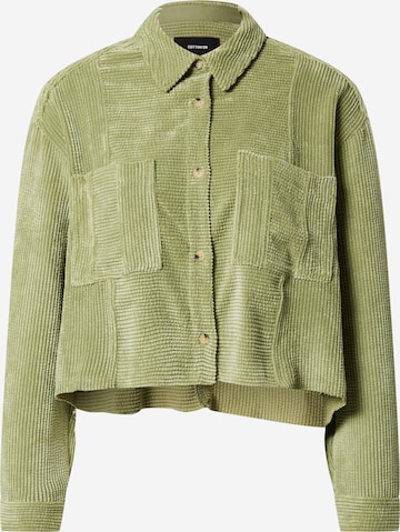 Cotton On Between-Season Jacket in Green: front