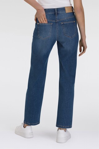 MAC Loosefit Jeans 'Stella' in Blau