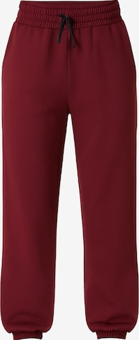 Pantalon C&City en rouge : devant