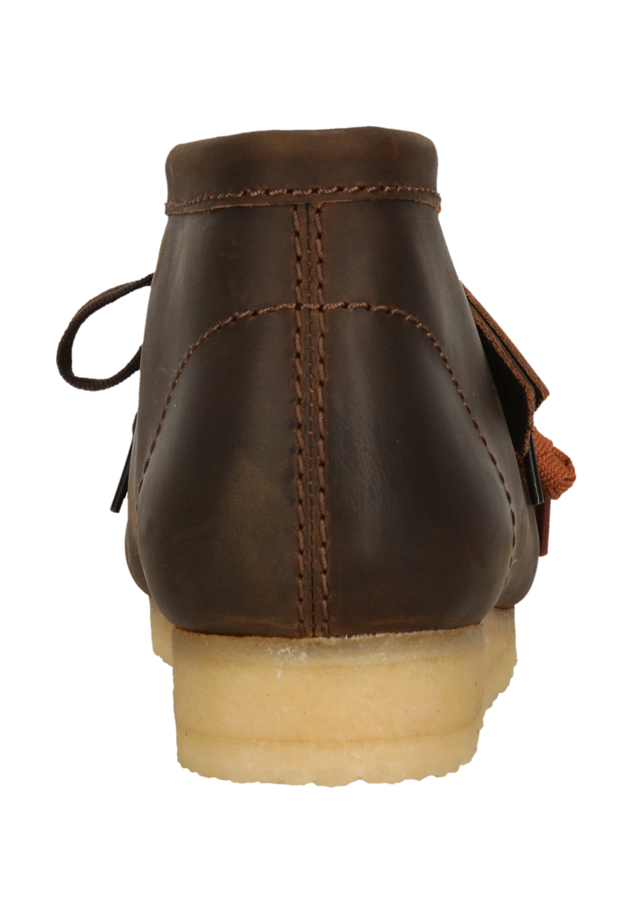 CLARKS Veterschoen 'Wallabee Boot' in Bruin