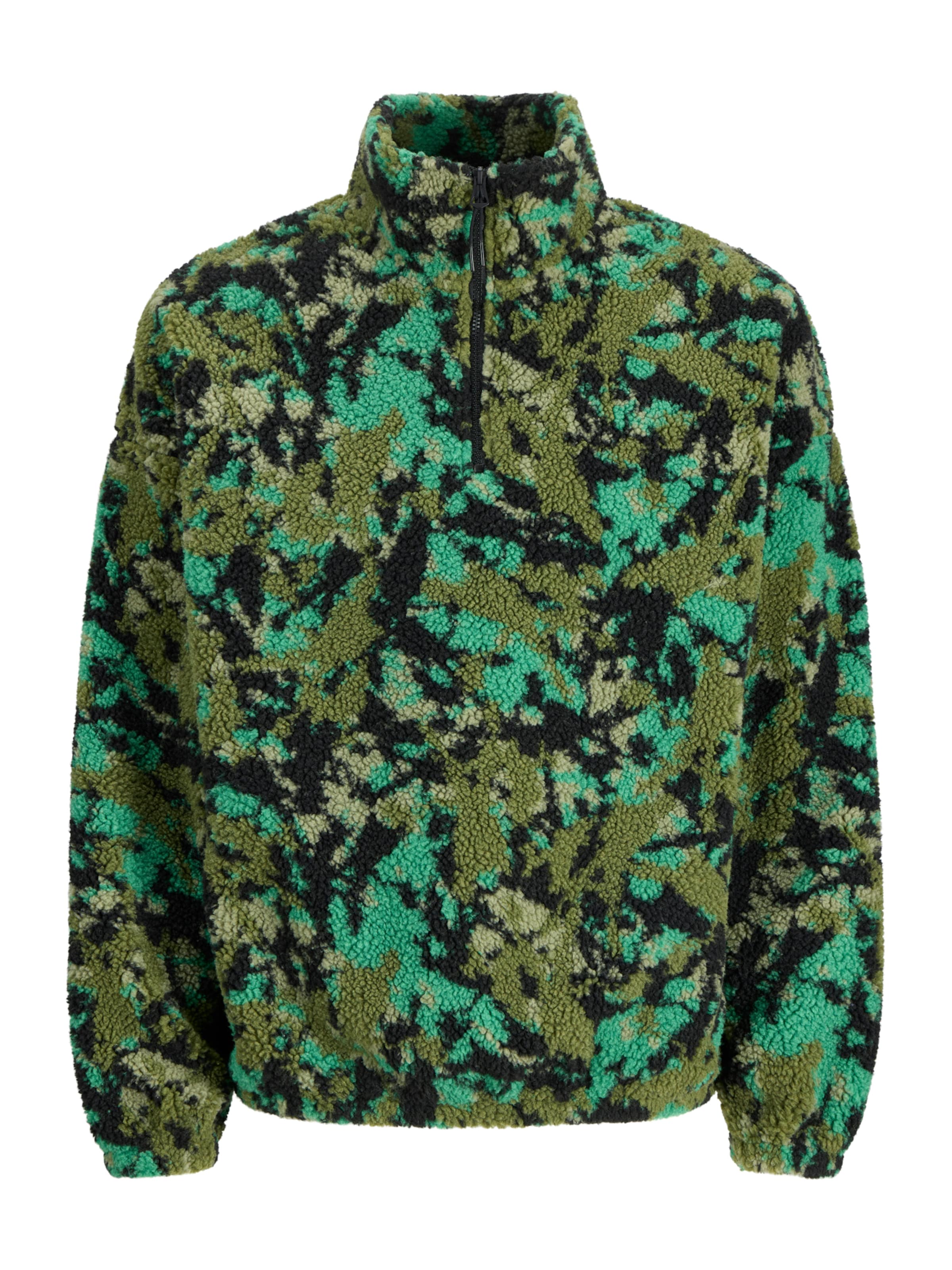 JACK & JONES Sweater in Green: front