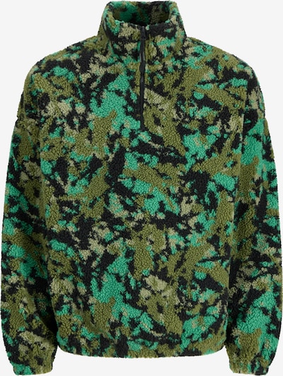 JACK & JONES Neulepaita värissä oliivi / jade / pastellinvihreä / musta, Tuotenäkymä