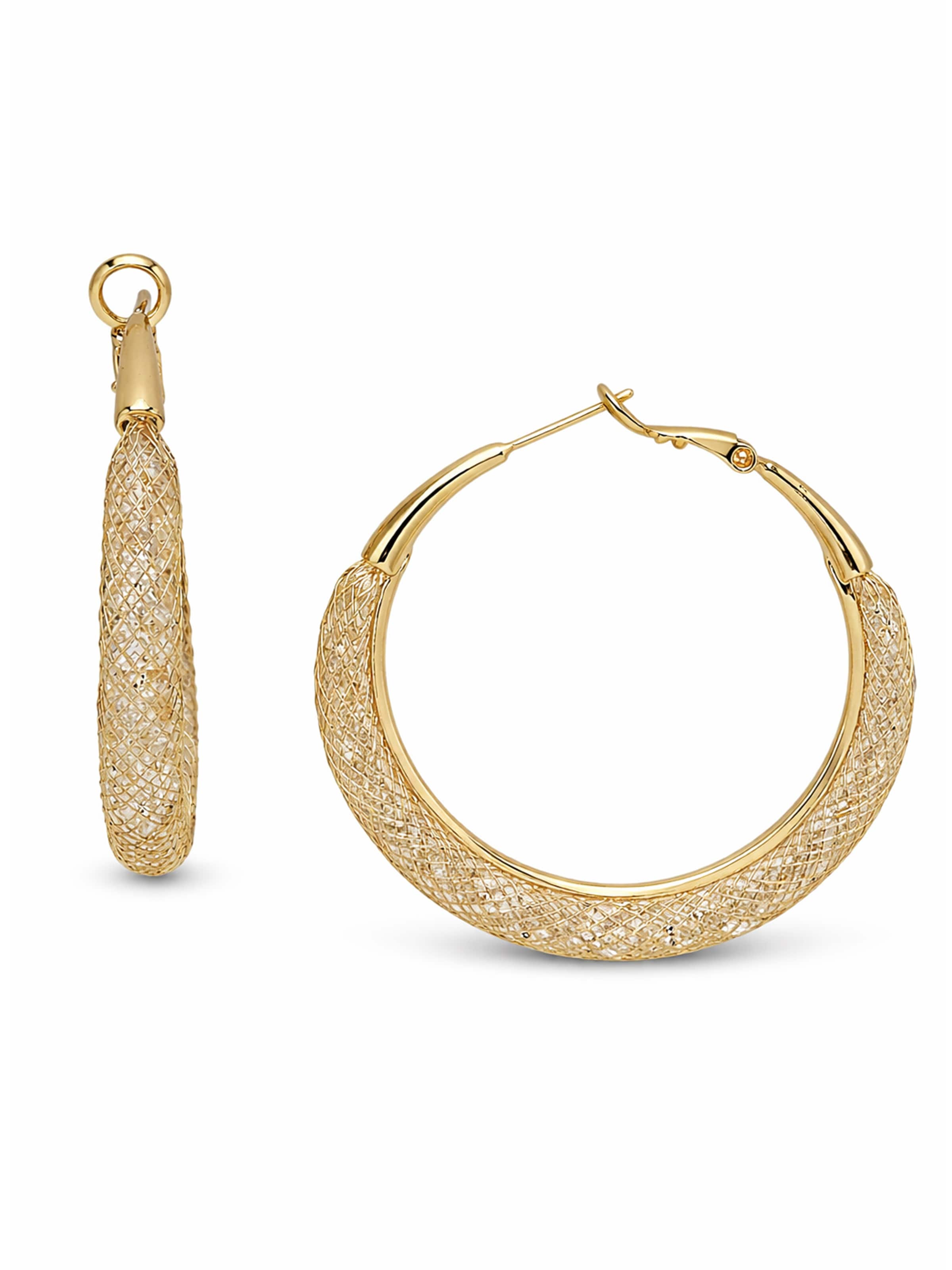 AVANT-GARDE PARIS Boucles d'oreilles en or, Vue avec produit