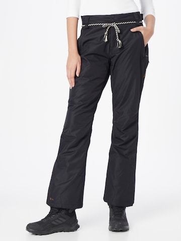 Regular Pantalon de sport BRUNOTTI en noir : devant