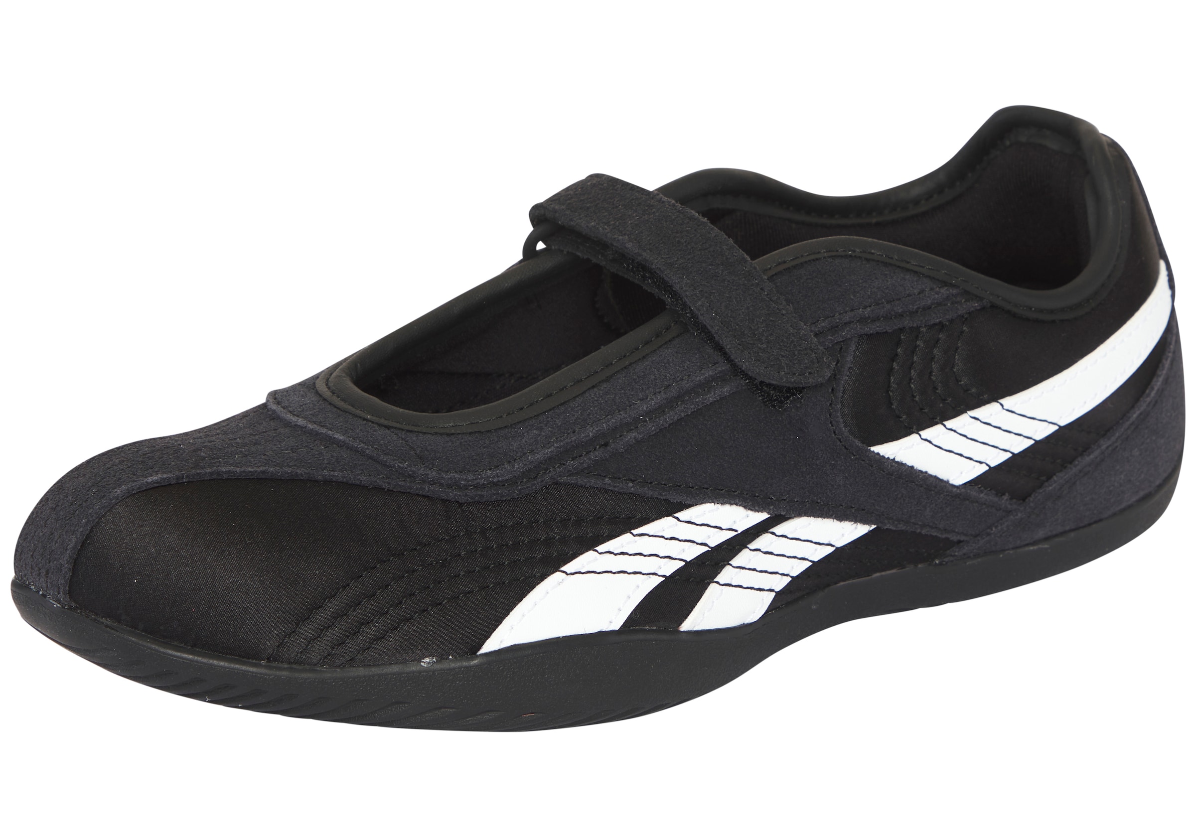 Reebok Slip On 'Classic' in Schwarz: Vorderseite