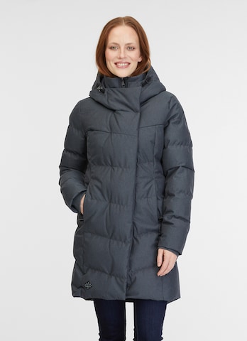 Ragwear Winterjas 'Palva' in Grijs: voorkant