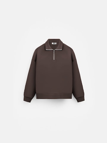 Kleidermafia Sweatshirt 'Chocolate'‌‌‌‌‌‌‌ in Braun: Vorderseite