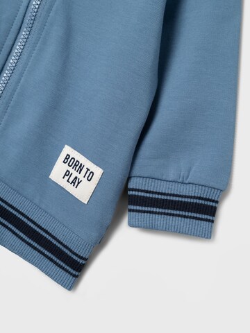 NAME IT Zip-Up Hoodie in Blue