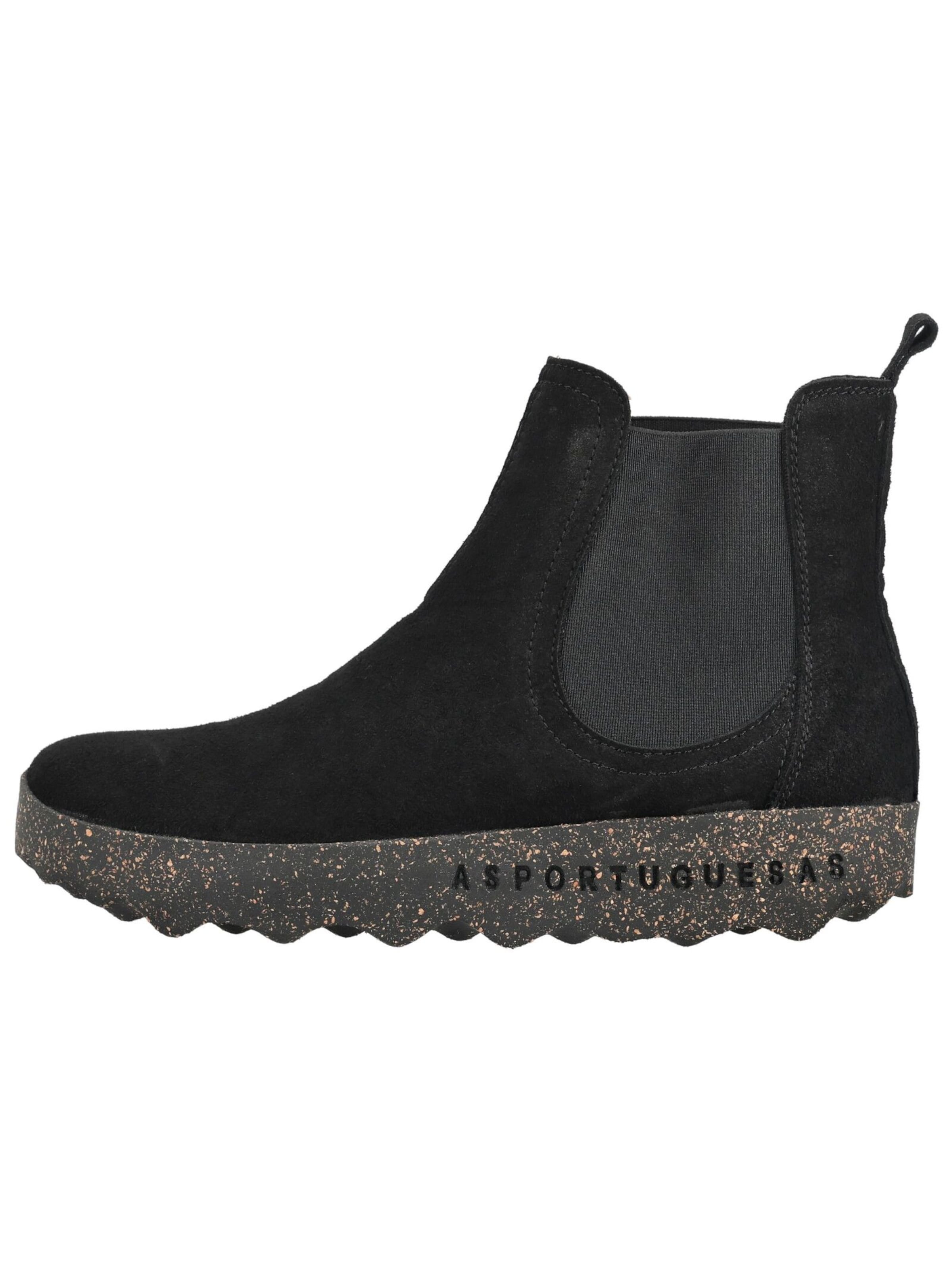 Asportuguesas Chelsea boots in Zwart