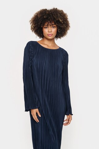 SAINT TROPEZ Jurk 'Zuni' in Blauw: voorkant