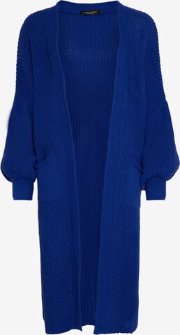 SASSYCLASSY Oversized Cardigan ' ' in Blue: front