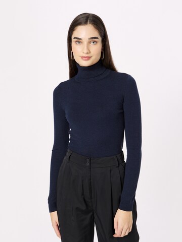 VERO MODA Sweater 'HAPPINESS' in Blue: front