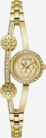 GUESS Analoog horloge 'CHLOE' in Goud: voorkant
