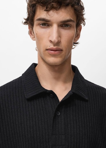 MANGO MAN Shirt 'Alayap' in Black