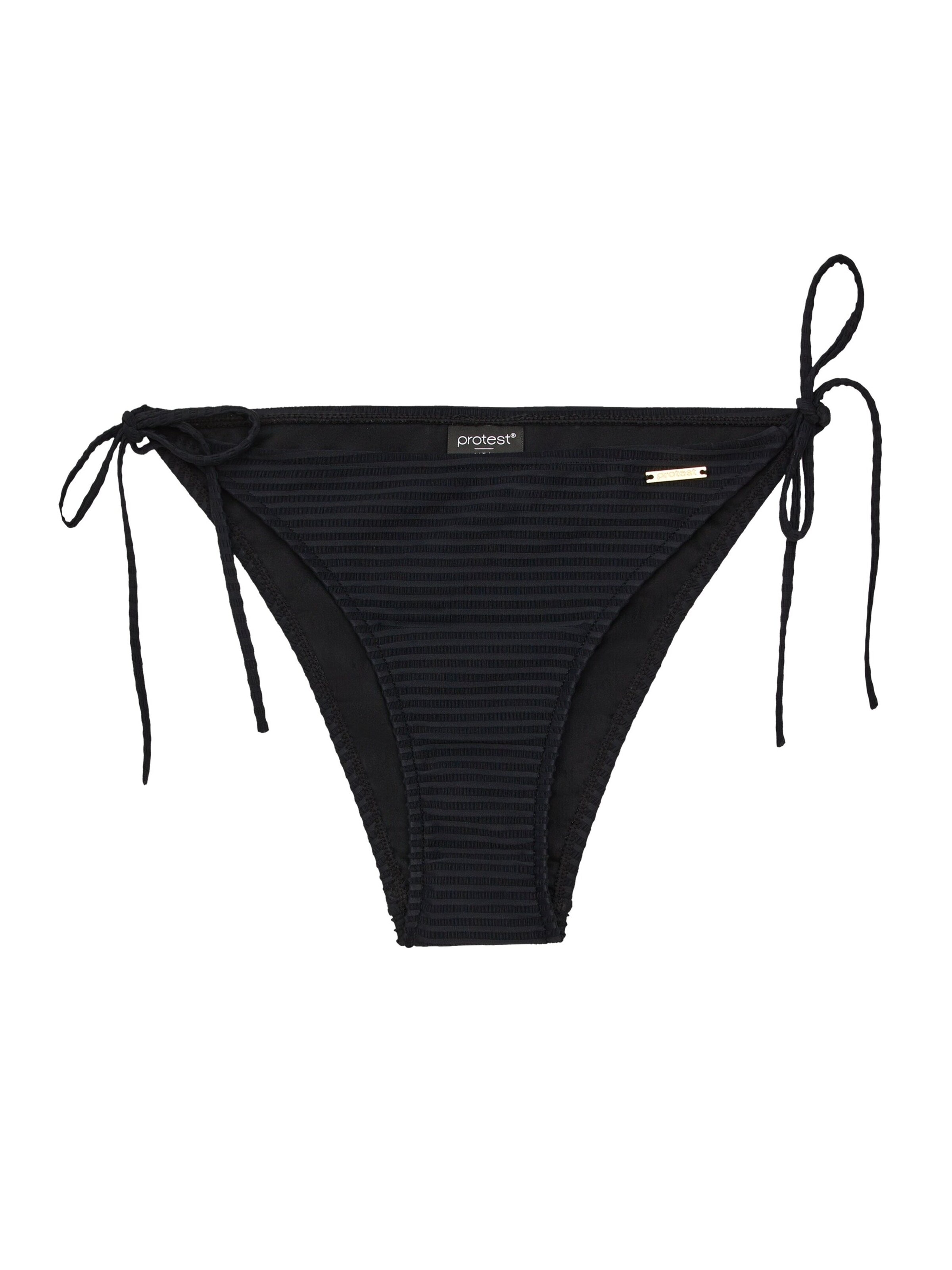 PROTEST Bikinihose 'MIXSwayol'‌‌‌‌‌‌ in Schwarz: Vorderseite