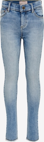 KIDS ONLY Skinny Jeans 'Blush' i blå: forside