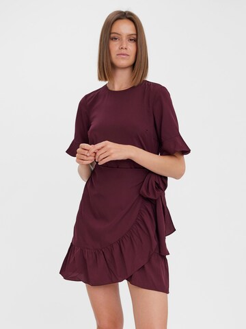 Robe 'Henna' VERO MODA en violet : devant