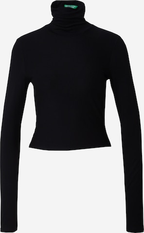 UNITED COLORS OF BENETTON Shirt in Black: front