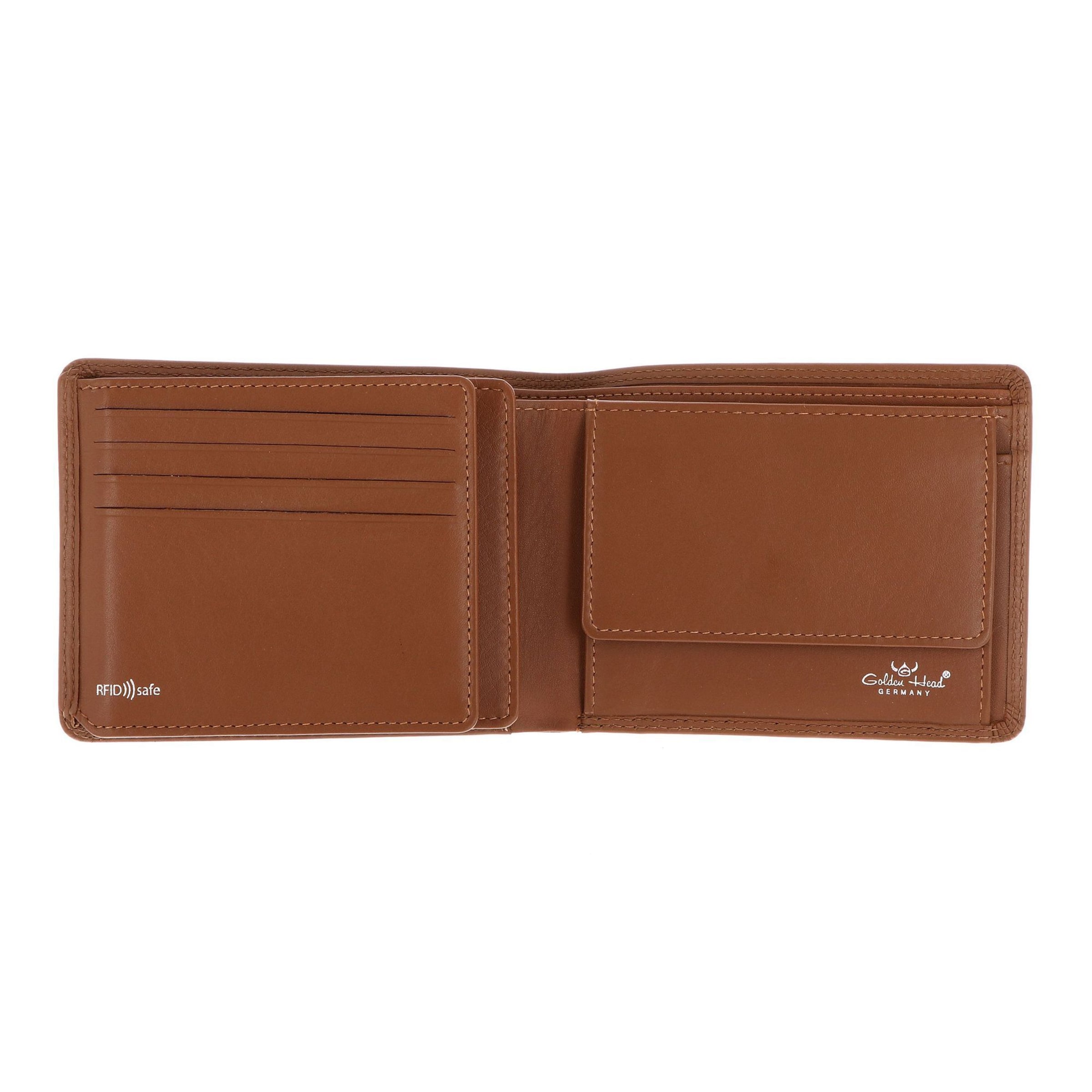 Porte-monnaies 'Polo ' GOLDEN HEAD en marron