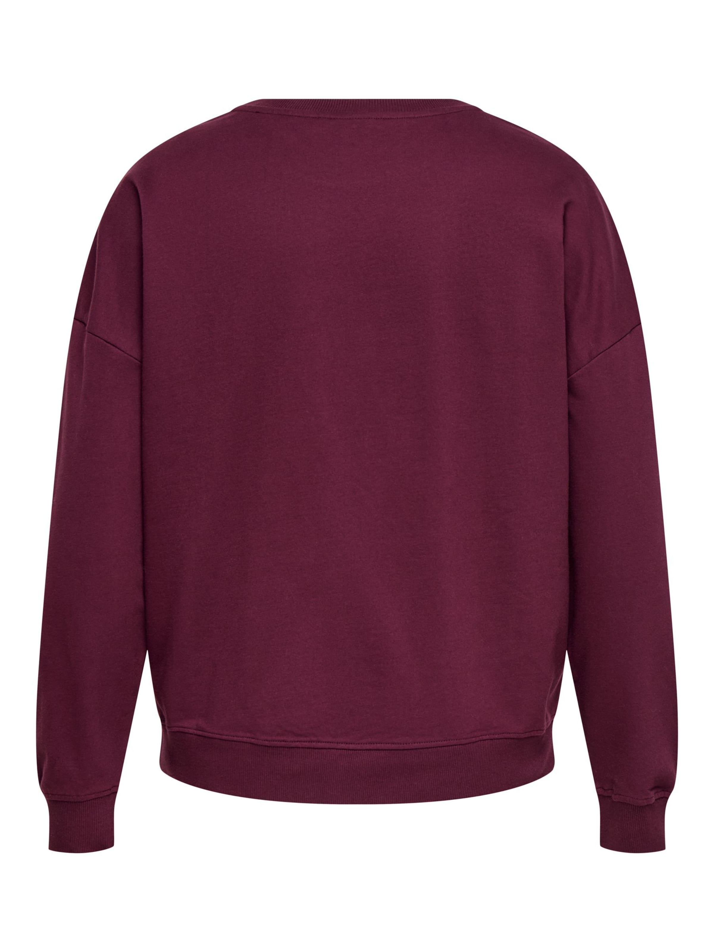 ONLY Carmakoma - Sudadera 'CARLeonora' en rojo
