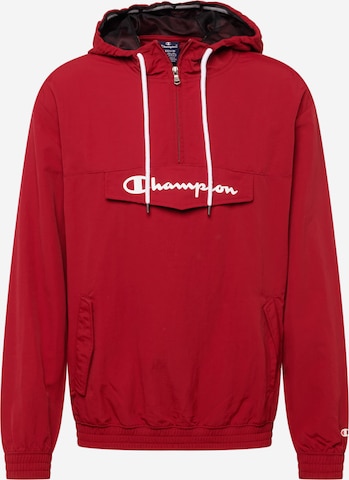 Champion Authentic Athletic Apparel Přechodná bunda – červená: přední strana