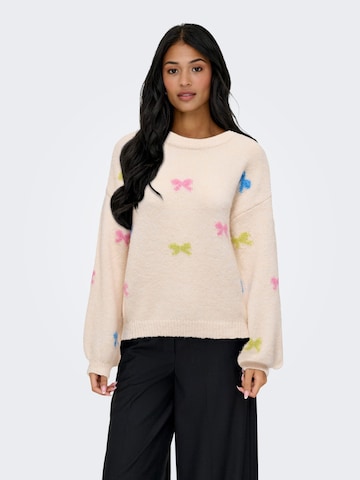 ONLY Trui 'brunhilda' in Beige: voorkant